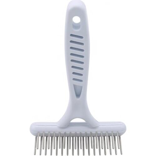 Rake Comb For Dogs Pet Puppy Cleaning Supplies Short Hair Brush Long Shedding Fur Remove Cat Dog Brush Grooming Tools New