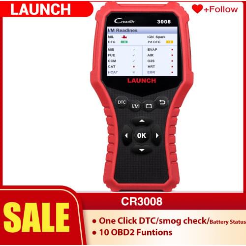LAUNCH X431 CR3008 Full obd2 scanner auto OBDII EOBD Code Reader diagnostic tools Check Engine Battery For Cars PK CR3001 ELM327