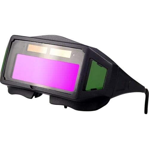 Solar Auto Darkening Welding Glasses Welding Safety Protective Glasses Welder Eye Protection Glasses Anti-Glare for TIG MIG MMA