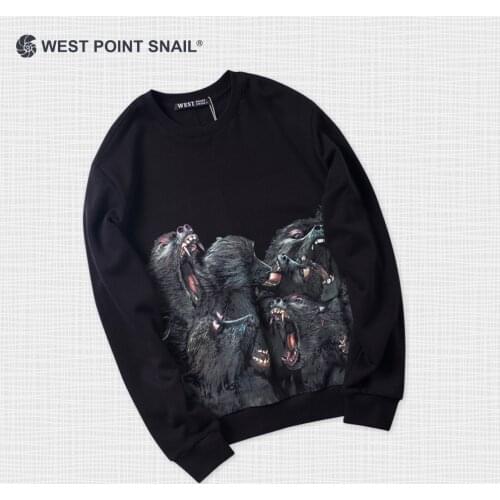 Men Women Sweatshirt Baboon Graphic Both Side Print Hoodies Spring Autumn Hip hop Trend Long Sleeve Pullovers Streetwear Clothes