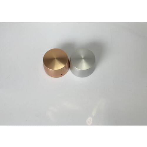 1pcs aluminum knob potentiometer knob cap Circular surface 44mm switch cap Encoder for amplifier knob