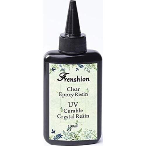 100ml UV Resin Hard Crystal Clear Glue Ultraviolet Curing Epoxy Resin Jewelry