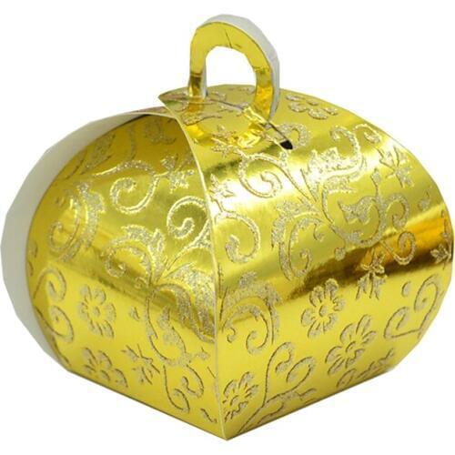50pcs luxury laser cut wedding party event supplies personalised wedding favor box