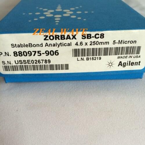 880975-906 Agilent Column SB-C8 Analytical HPLC Colum 4.6x250