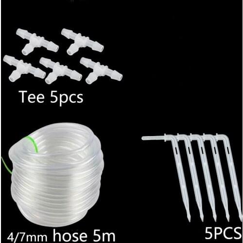 Automatic drip irrigation system accessories water hose watering device quick connector Tee cross plug filter drip Arrow