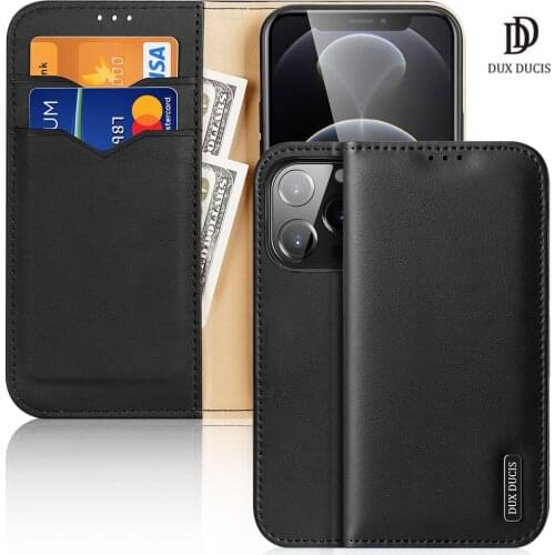 For iPhone 13 Pro Case Hivo Series Flip Cover Luxury Leather Wallet Case Full Good Protection Steady Stand чехол на айфон