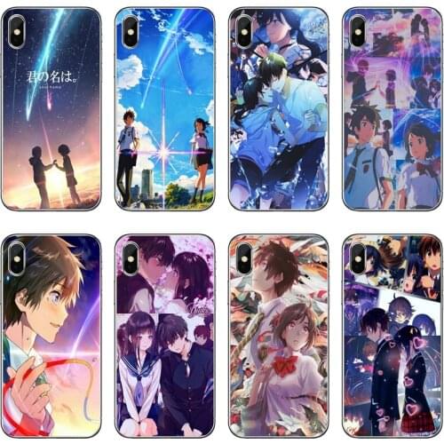 Japan anime your name Accessories Phone Case For Xiaomi Mi 11 Note 10 10T 9 9T 8 Pro A2 Lite A3 A1 Poco F1 F2 M3 X3 NFC