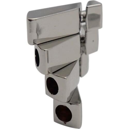 Coolstring 20.5*6MM Futuristic Metallic Sneaker Rope Ends Premium Quality Silver Metal Tips Professional Making Sport Lace Heads