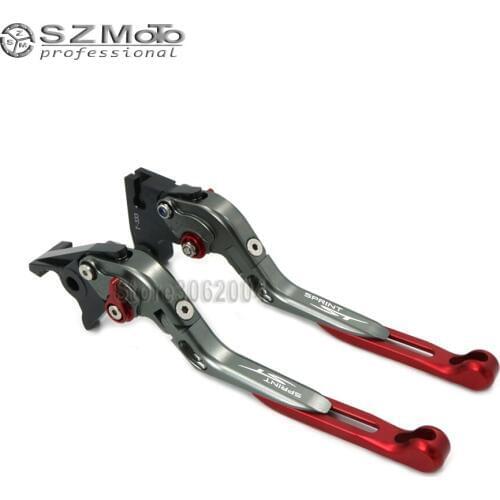 For TRIUMPH SPRINT ST SPRINTST 2004-2009 2008 2007 Motorcycle Accessories Folding Extendable Adjustable Brakes Clutch Levers CNC