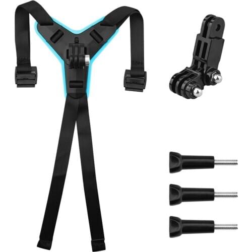 For Gopro 9/8/7/6/5/ Osmo Action/insta360 One R Drive Cycling Bracket Sports Camera Motorcycle Helmet Chin Bracket