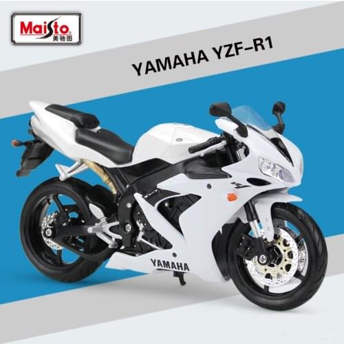 1Pcs Maisto 1:12 Yamaha Supercross YZF-R1 Diecast Metal Model Sport Race Motorcycle Model Motor Bike Collectibles