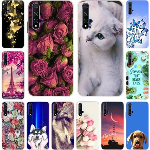 Soft Case For Huawei Nova 5T Case Honor 20 Silicone Back Cover Phone Case For Huawei Honor 20 Pro Lite Honor20 YAL-L21 YAL-L41