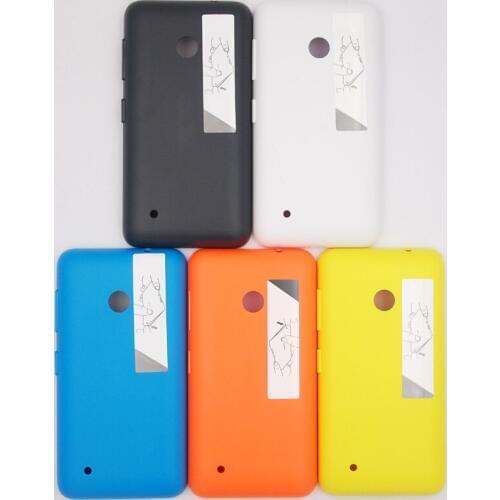 BaanSam New Colorful Battery Back Cover For Nokia Lumia 530 Housing Case With Power Volume Buttons