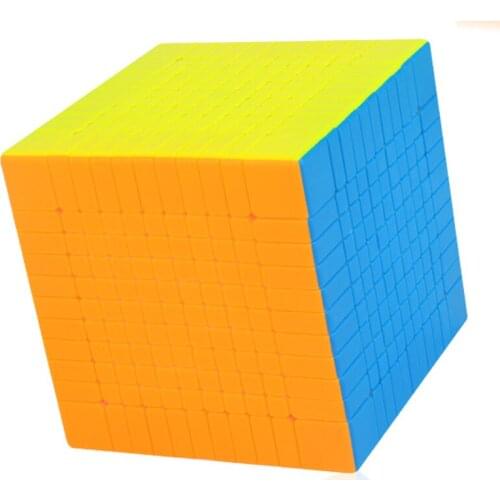NEW Yuxin Little Magic 11x11 Cube 10x10 8x8 9x9 Stickerless Professtional Puzzle 8x8 9x9 10x10 11x11 Children Kids Cubo Magico