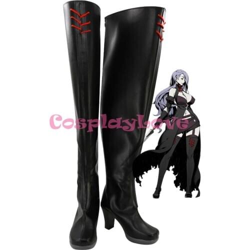 Game Unlight The Sinister Belinda Cosplay Shoes Boots Black Hand Made Custom-made For Halloween Christmas Festival CosplayLove