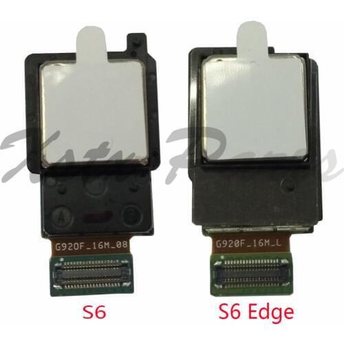 Original tested Rear Camera Back Camera For Samsung Galaxy S6 G920 / S6 Edge G925 Back Big Camera Module With Flex Cable Ribbon