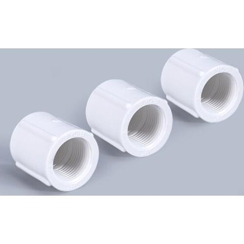 3/4'' Plastic straight through fittings fine thread IBC water tank Tube Female Threaded Garden Hose Connector