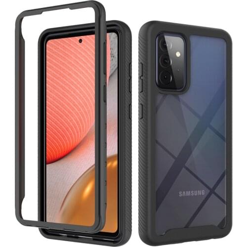 Crystal Case Shockproof Cover for Samsung Galaxy A72 Case Samsung A22 5G A42 A52 A32 A02S Back Panel Coque A 12 42 72 22 Shell