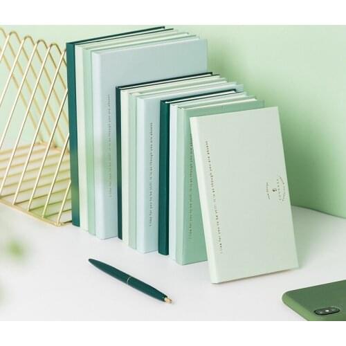 Retro Simple Hot Stamping Hard-faced Notebook, Waterproof Multi-specification Hard Copy of Inner Pages, Hand Ledger Notebook