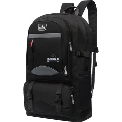 55L capacity travel bag fashion Anti-thief Men Backpack Laptop Backpacks Rucksack Knapsack