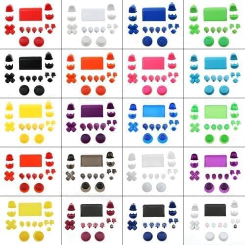 YuXi Plastic Limited Edition Touchpad Buttons Trigger L1 R1 L2 R2 Repair Parts for PS4 Pro Slim Controller JDS-040 JDM-040