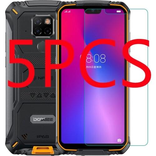 5PCS For Doogee S68 Pro Tempered Glass Protective 2.5D High Quality ON S68Pro Screen Protector Film Cover Guard Saver HD Front