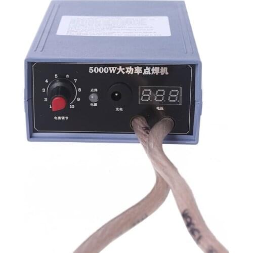 5000W 220V Spot Welding Machine Household 18650 Battery Spot Welder Adjustable Welders for 18650 Battery EU/US Plug