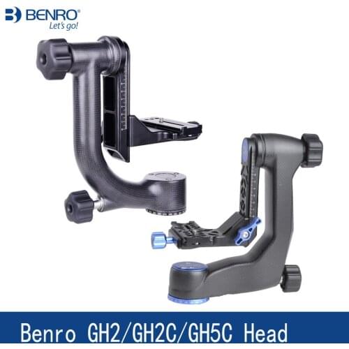 Benro GH2 GH5C GH2C Carbon Fiber Pro Gimbal Head Aluminum Gimbal Tripod Head 2 Series