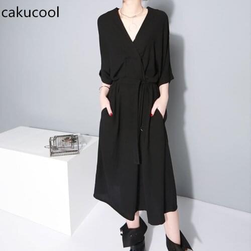 Cakucool Summer Dresses With Sleeves