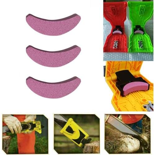 Chain Saw Teeth Sharpener Tool Whetstone Saw Chain Sanding Stone for Woodworking Grinding