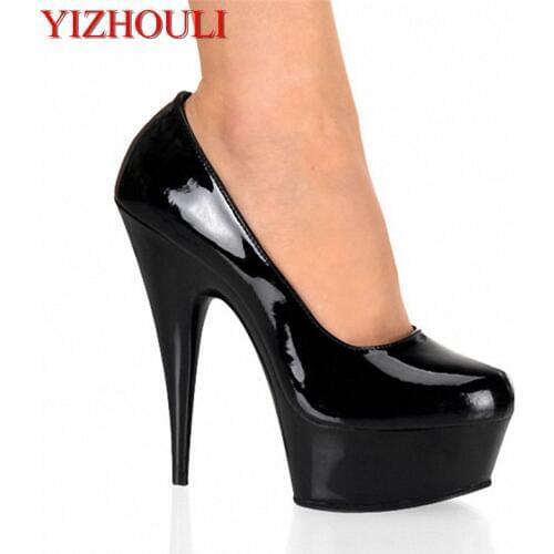 Club 15CM high heel shoes, foreign trade original single shoes, fine shoes spring style shoes with the brides Dance Shoes