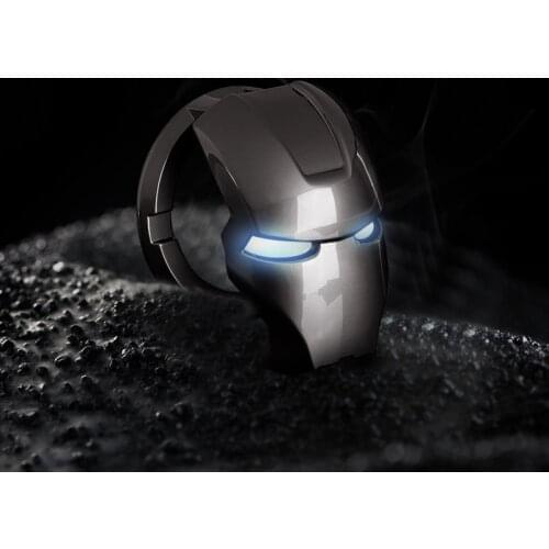 Car interior engine ignition start Iron Man button cover decoration button switch 3D car personality modification accessories