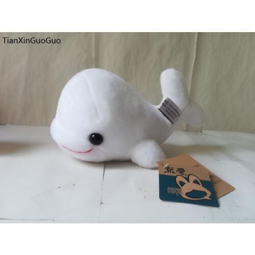 Small 23cm white dolphin plush toy soft doll baby toy Christmas gift w0322