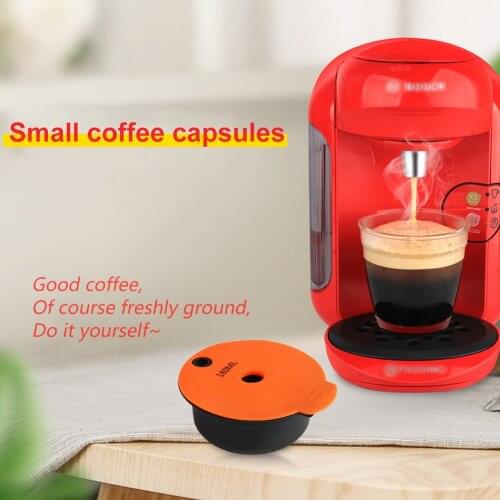 Refillable Coffee Capsules Reusable Coffee Pod Coffee Maker Eco-Friendly Coffee Filter Compatible with TAS1003/01, TAS1403/02