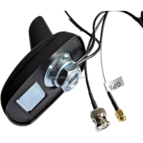 Multi Band Rf Vhf/uhf Gps Car Shark Fin Base Antenna with Screw Mount Sma Male Connector Multiband Shark Fin Anenna Black,white