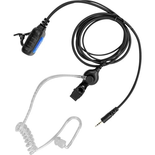 Walkie Talkie Air Acoustic Tube 2.5mm Jack Earpiece Radio Headset with Microphone for M880 T228 T328 T388 VT8