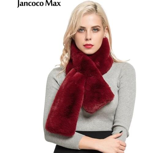 Clearance Stock Top Quality Faux Fur Scarf Womens Fashion Style Casual Shawls Autumn Winter Warm Big Sale S7143