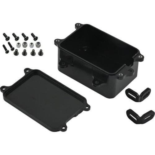 RC Crawler 1:10 Accessories Mini Tools Box for Axial SCX10 RC Car Metal Tool Box Electronic Equipment Installation Box Metal DIY