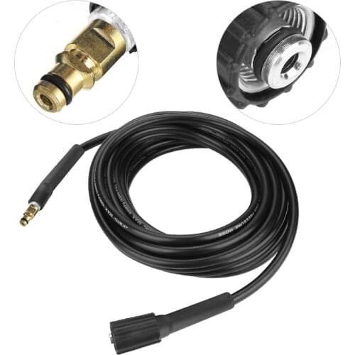 10 Meters High Pressure Washer Hose Car Washer Water Cleaning Extension Hose For Karcher K-Series High Pressure Cleaner