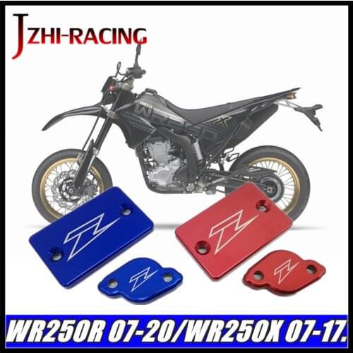 FOR YAMAHA WR250 R/X WR250R WR250X Motorcycle Parts Brake Reservoir Cover Front and Rear