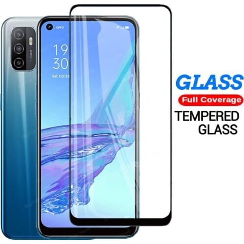 9H Protective Glass For OPPO A53 Full Cover Screen Protector On For OPPO A53 6.5'' A 53 CPH2127 safety Tempered Glass Film