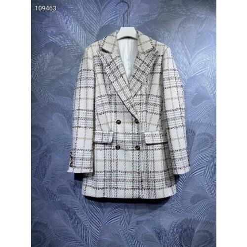 2021 Full Office Lady Wool & Blends Coat Women Coats for Women Fall Clothes for Women Free Shipping