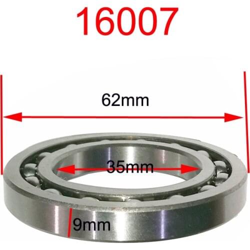 1pcs 16007 Deep Groove Ball Bearings 16007 open 35*62*9mm