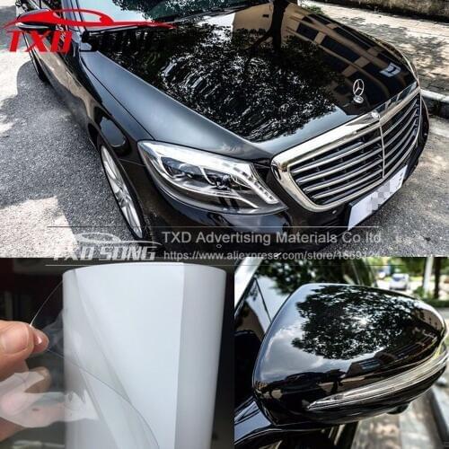 10/20/30/40/50/60CM X 152CM/LOT Rhino Skin Car Bumper Hood Paint Protection Film styling Vinyl Clear Transparence Film
