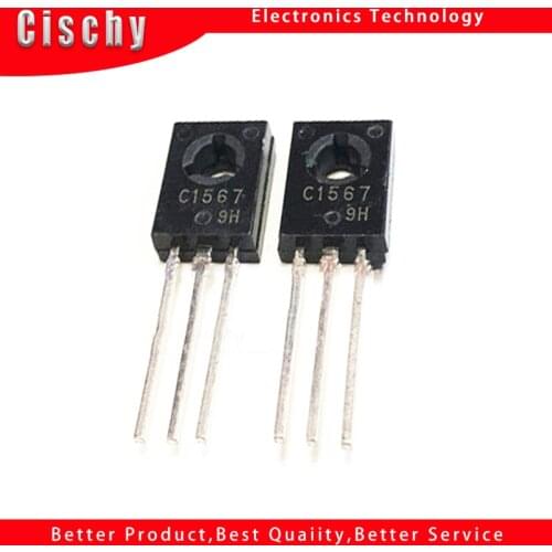 10pcs/lot 2SC1567 C1567 TO-126 In Stock
