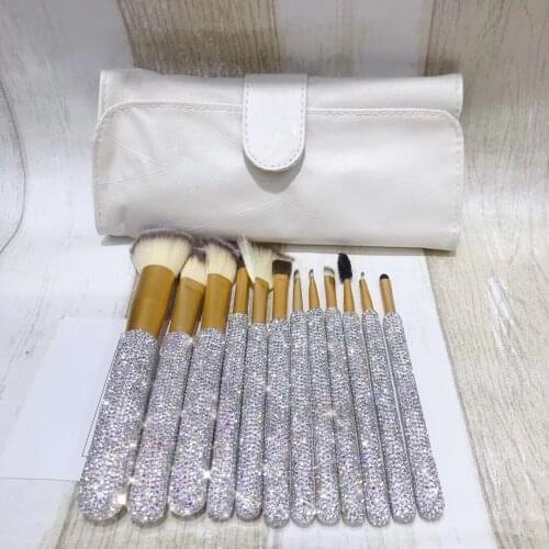 12pcs/set Professional Make Up Brush Makeup Brushes Set for Cosmetic Foundation Powder Blush Eyeshadow Blending Beauty Tool