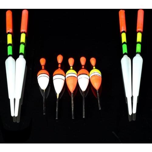 15 Pcs of Various Vertical Buoys Marine Fishing Buoys Fishing Aquarium Fish Fishing Float