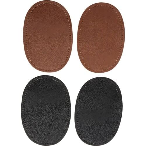 2 Pair Elbow Patches Sew On Knee Clothing Repair Applique For Clothes Decoration Sweater Coat Jacket Use14 x 9 cm