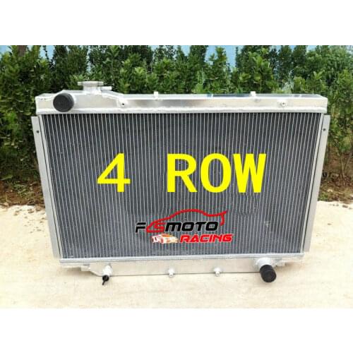 For Toyota Landcruiser HDJ80 HZJ80 HZJ HDJ 80 MT 4 ROW aluminum radiator