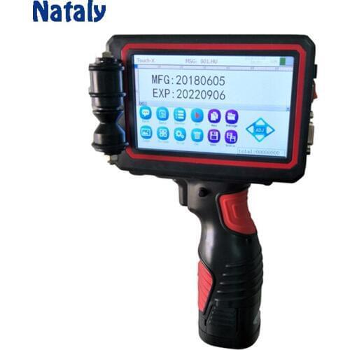 5 Inch portable printer handheld inkjet printer with black cartridge